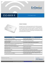 ESG-8808 R 8 Port Gigabit Switch