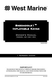 Skedaddle1™ Inflatable Kayak - West Marine