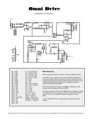 Omnidrive - The Guitar Effects Oriented Web Page