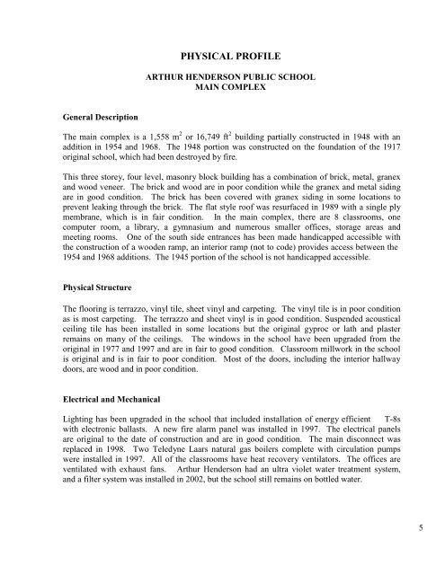 Arthur Henderson Public School title - Algoma District School Board