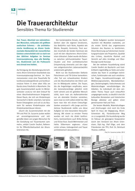 TFH-Presse 2-2007-1.3. - Beuth Hochschule für Technik Berlin