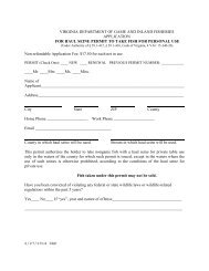 Application for Haul Seine Permit to Take Fish for Personal Use