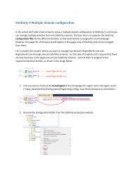 Sitefinity 4 Multiple domain configuration