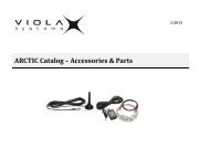 ARCTIC Catalog â Accessories & Parts - Viola Systems