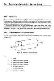 20 Torsion of non-circular sections