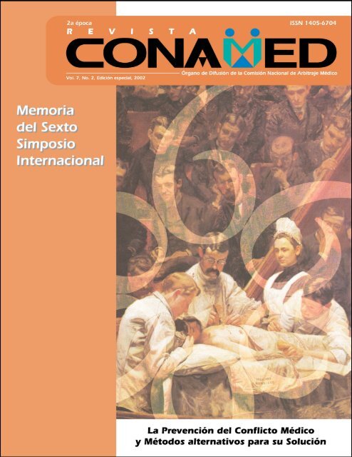 Revista Conamed Vol 7 NaÂºm 2 Abril Junio 2002 Comisia N