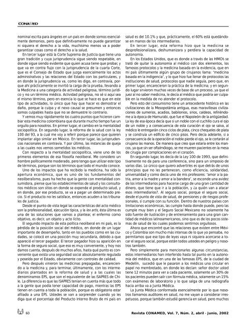 Revista CONAMED, Vol. 7, NÃºm. 2, abril - junio, 2002 - ComisiÃ³n ...