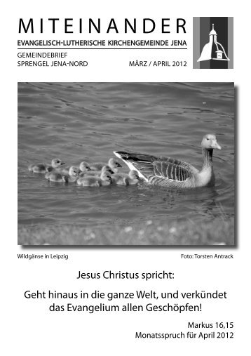 Gemeindebrief - Evangelisch-Lutherische Kirchengemeinde Jena ...