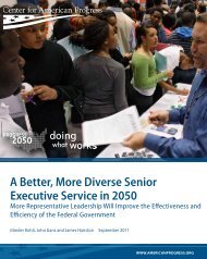 A Better, More Diverse Senior Executive Service in 2050