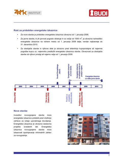 ENERGETSKA IZKAZNICA STAVBE - ZRMK