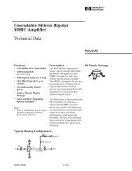 MSA-0486: Cascadable Silicon Bipolar MMIC Amplifier