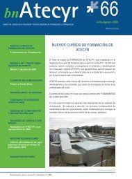 NUEVOS CURSOS DE FORMACIÓN DE ATECYR