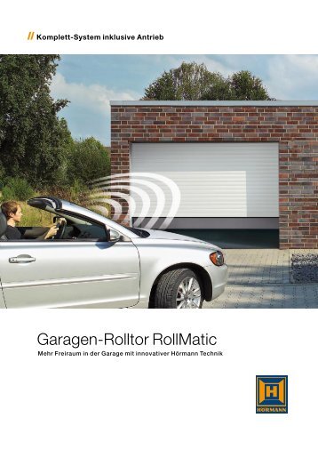 Garagen-Rolltor RollMatic - Hörmann