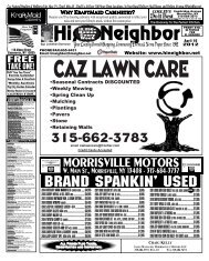 CAZ LAWN CARE - The Hi Neighbor