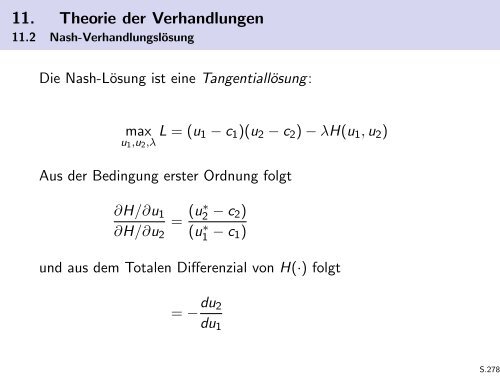 Spieltheorie - Friedrich-Schiller-Universität Jena