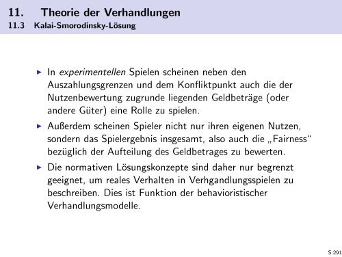 Spieltheorie - Friedrich-Schiller-Universität Jena