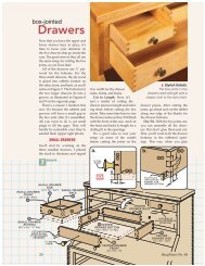 Curved-Lid Tool Chest, Pt. 3 - Woodsmith Woodworking Seminars