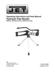 Manual - JET Tools