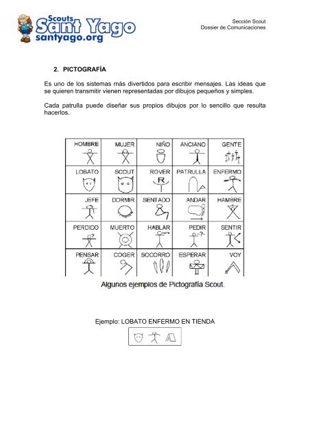 DOSSIER DE COMUNICACIONES - Scouts Sant Yago