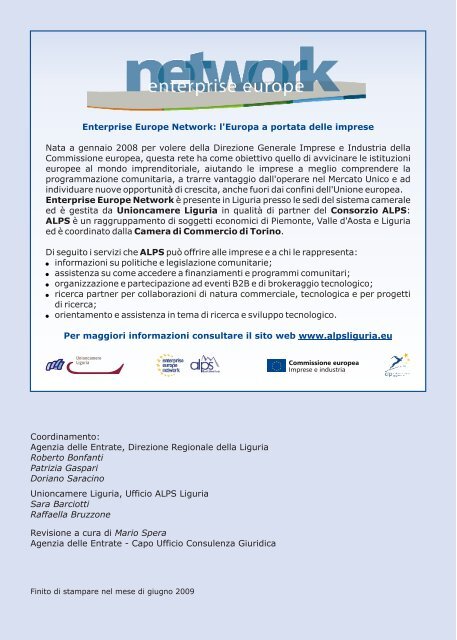 Guida "L'IVA nell'Unione Europea" - Liguria - Agenzia delle Entrate