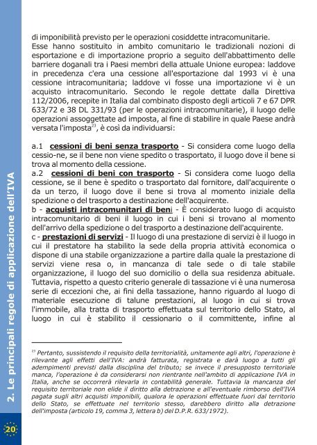 Guida "L'IVA nell'Unione Europea" - Liguria - Agenzia delle Entrate