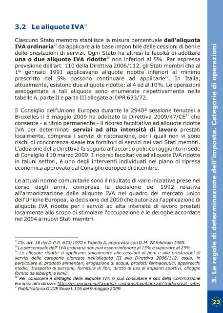 Guida "L'IVA nell'Unione Europea" - Liguria - Agenzia delle Entrate