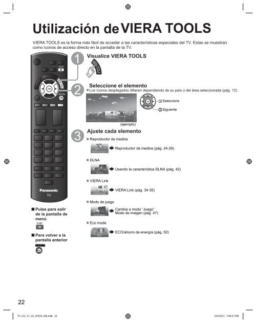 Manual de usuario TC-L32E5X - Panasonic