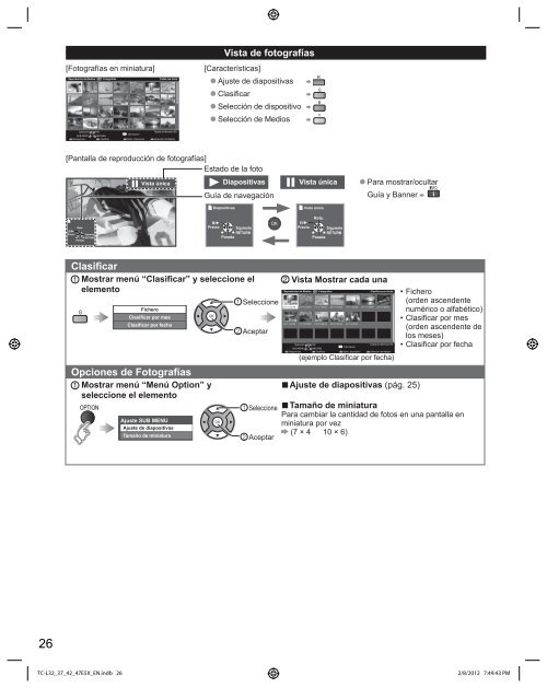 Manual de usuario TC-L32E5X - Panasonic