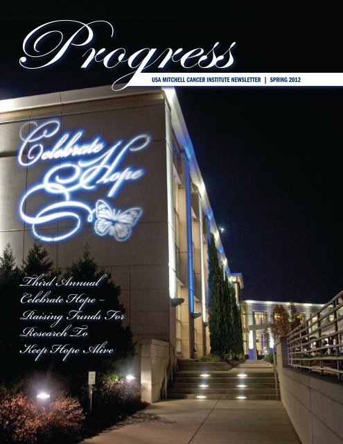 Progress Newsletter Spring 2012 - University of South Alabama ...