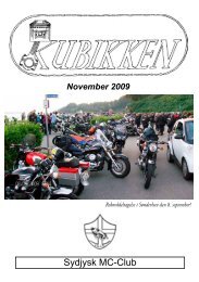 Kubikken - Sydjysk MotorCykel Club