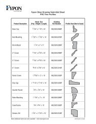 FYPON ウィンドウヘッドWCH41x6