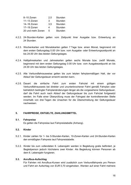 Tarifbestimmungen gültig ab 1. November 2013 - Verkehrsverbund ...