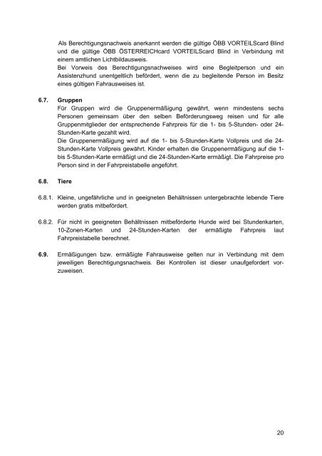 Tarifbestimmungen gültig ab 1. November 2013 - Verkehrsverbund ...