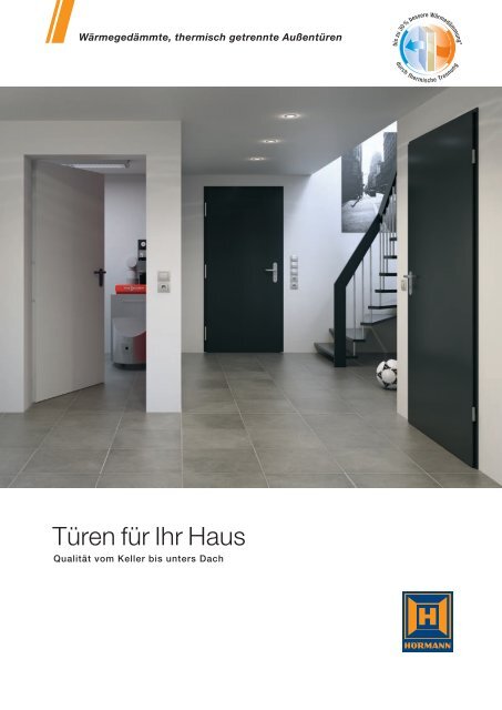 Türen für Ihr Haus (pdf) - Hörmann KG