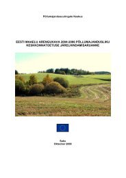 MAK 2004-2006 pÃµllumajandusliku keskkonnatoetuse ...