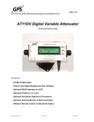 AT11DV Digital Variable Attenuator