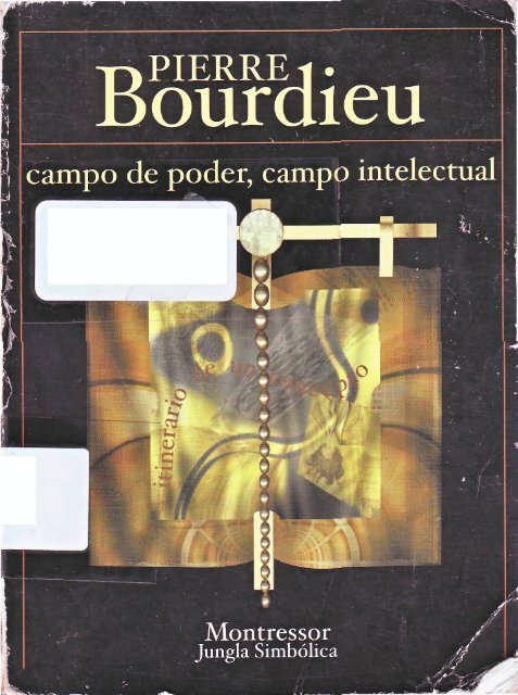 Campo de poder campo intelelectual