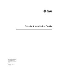 Solaris 9 Installation Guide