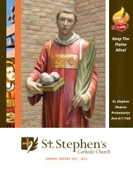 Keep The Flame Alive! - Church of St. Stephen