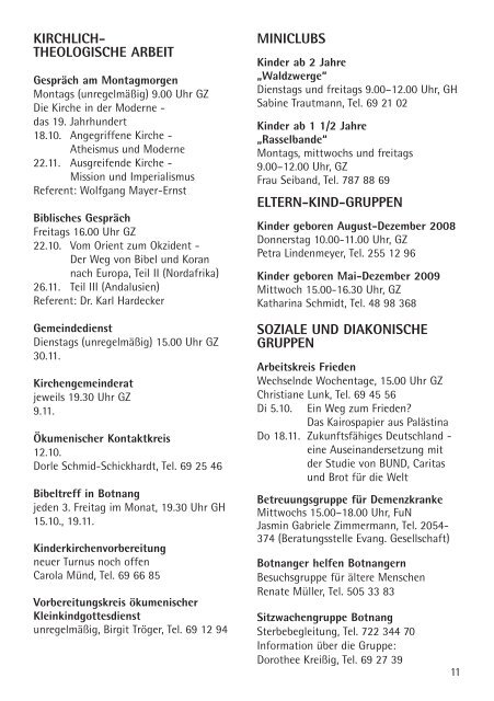 05.Okt. - 29.Nov. - Evangelischen Kirchengemeinde Botnang