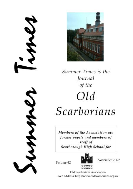 Summer Times - Old Scarborians