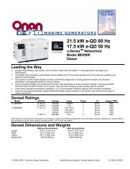 21.5 kW e-QD 60 Hz 17.5 kW e-QD 50 Hz - Electric Generators