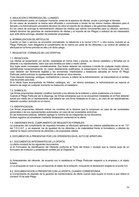 1 SECCION I CAPITULO 1Âº. OBJETO 1.1 Antel llama a licitaciÃ³n ...