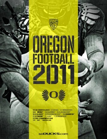 2011 oregon football alphabetical roster - GoDucks.com