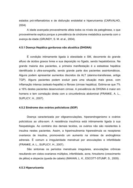 NUTRIÇÃO E SINDROME METABOLICA ... - Nutritotal