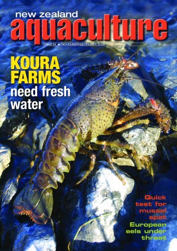 KOURA FARMS KOURA FARMS - NZ Aquaculture Magazine