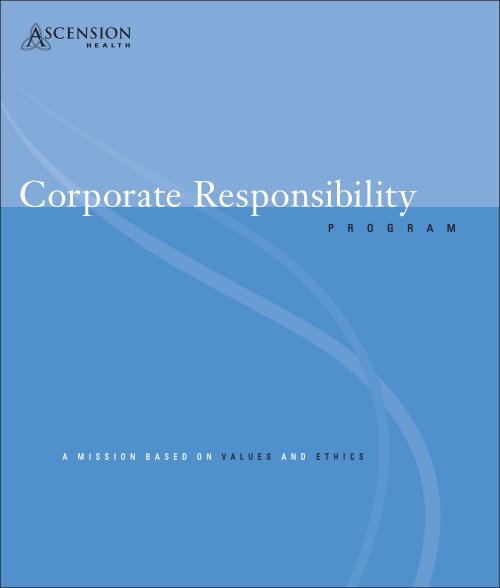 Corporate Responsibility - Ascension Health