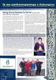 Kahungunu Newsletter - October 2001 - NgÄti Kahungunu Iwi ...