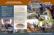 2008 Season Newsletter - Ceaser Lake Outfitters