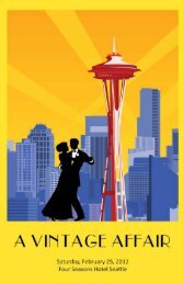 A Vintage Affair - Junior League of Seattle